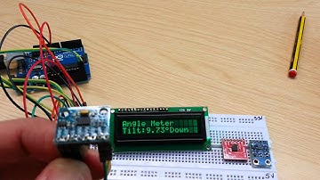 ADXL345 Angle Meter with Arduino