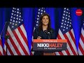 Haley sheds tears discussing her husband deployed overseas