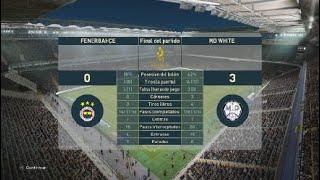 PRO EVOLUTION SOCCER 2019 Campeonato Europeo De Clubes Madrid vs Fenerbahce 3-0