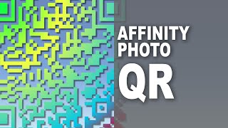 Affinity Photo : QR Code New 2.5 Extended | How To Use