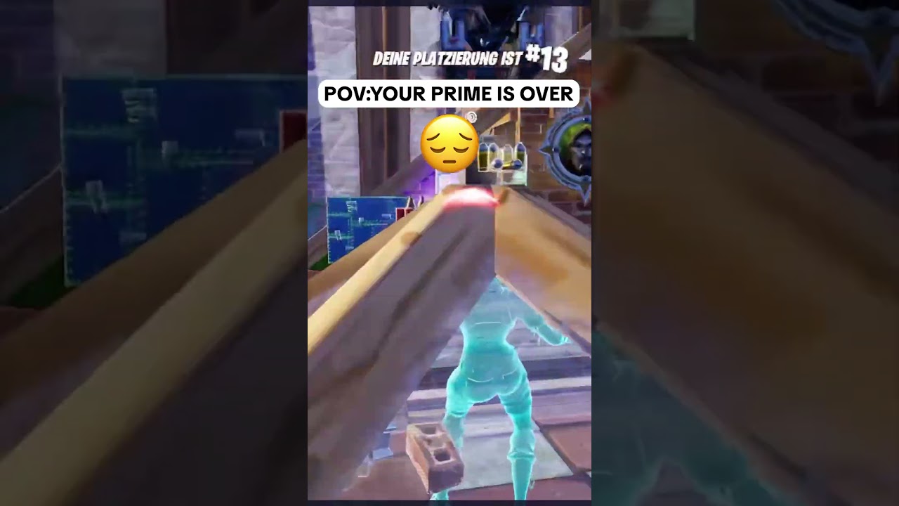 Your Prime is over😞 #fortnite #fortniteclips #gaming #clips #fortniteshorts