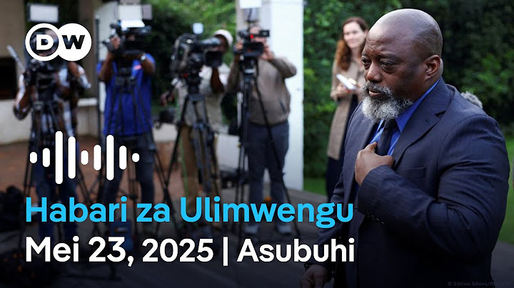 DW Kiswahili Habari za Ulimwengu | Mei 23, 2025 | Asubuhi | Swahili Habari leo | Podcast