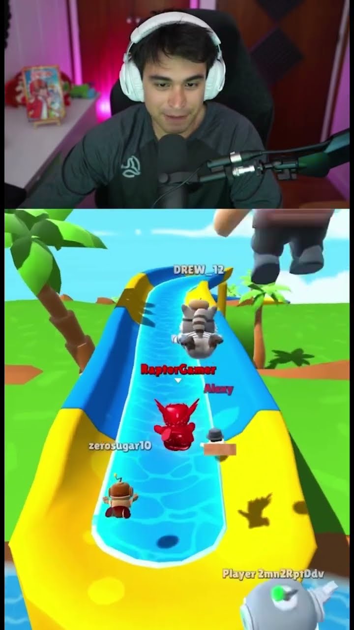 No pierdas tu bañador en STUMBLE GUYS #raptorgamer #stumbleguys #raptor
