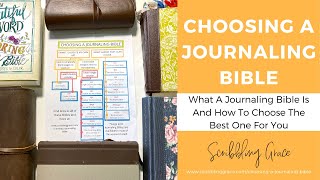 Choosing A Journaling Bible Journaling Bible Comparison Choosing A Journaling Bible