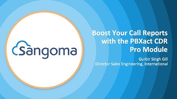 IMEA Webinar: Boost Your Call Reports with the PBXact CDR Pro Module