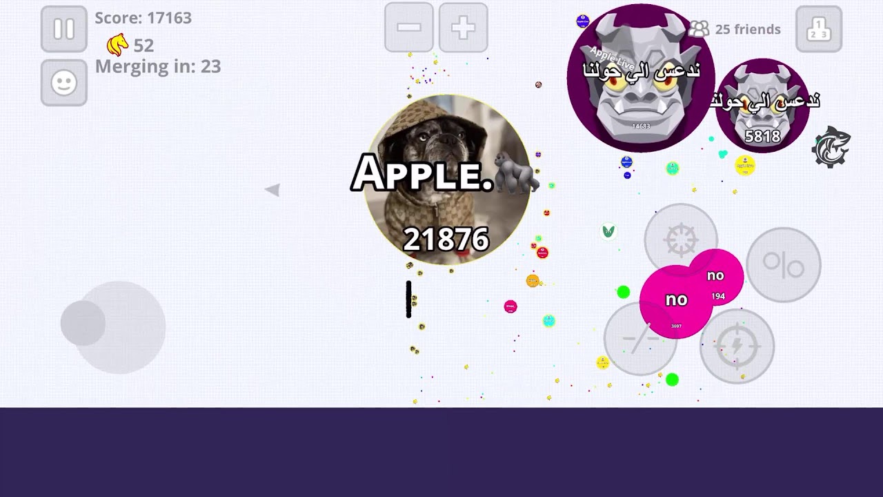 ⛔Agar.io Server⛔ Agario on Mobile with 