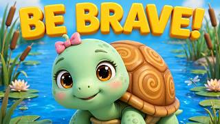 The Brave Little Turtle 🐢 | Moral Story for Kids in English | Hazi Family