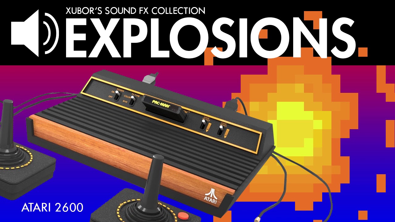 Xubor's Atari 2600 Explosion Sounds YouTube