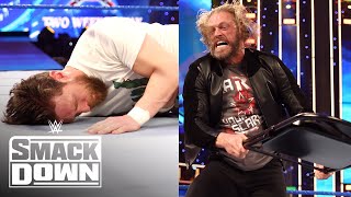 Edge Answers Bryan's Mania Proposal with Steel Chair | WWE SmackDown Highlights 3/26/21 | WWE on USA