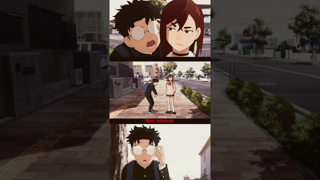 Dan Da Dan Tamil Anime dubbed Comedy Scenes #trending #tamilanime #anime #dandadan #shorts #funny