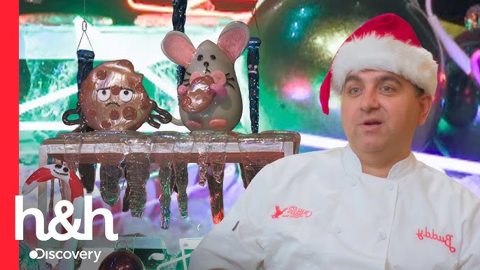Ratón de cristal vence a Buddy en azucarado duelo de pasteles | Buddy Vs. la navidad | Discovery H&H