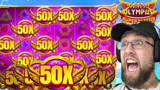 50x MULTIS EVERYWHERE on GATES OF OLYMPUS SUPER SCATTER!!