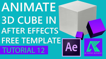 How to Animate 3D Cube in After Effects, , Adobe After Effects Tutorials
