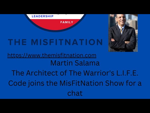 The MisFitNation Show chat with Martin Salama