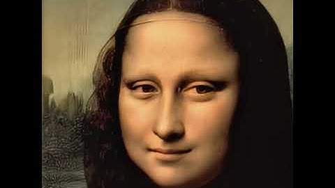 Deepfake AI animation: Mona Lisa