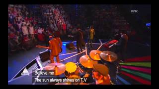 Violet Road - The Sun Always Shines On TV (cover) NRKs valgsending chords