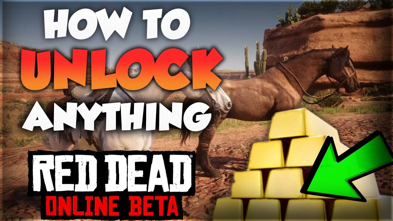 How To Unlock Locked Items (RDR2 Online) - YouTube