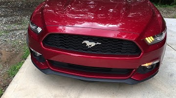 2016 FORD MUSTANG DIODE DYNAMICS LED DRL SWITCHBACK TURN SIGNALS