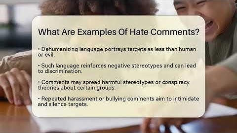 What Are Examples Of Hate Comments? - Everyday-Networking