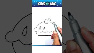 How to Draw pie For Kids And Toddlers