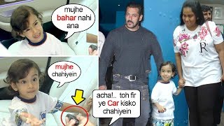 Salman Khan's CUTE Nephew Ahil Shows TANTRUMS in Public..How Arpita Handles It Will melt Ur Heart