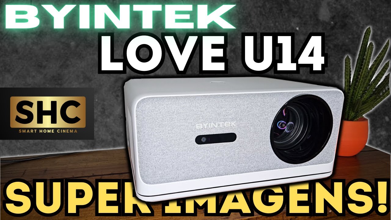 O MELHOR PROJETOR LCD da BYINTEK! LOVE U14 review - YouTube