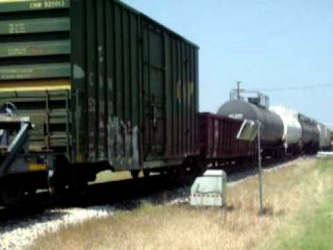 SB UP TRAIN M-FWHO-13 BRITTON TX WITH KCS BELLES ON THE POINT