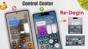 Change HyperOS 2.0 Control Centre 🚀 Dynamic Island & Customisation Add ON 🔥 HyperOS 2 Control Centre