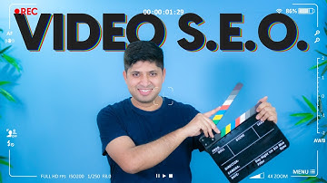 Complete Video SEO Guide in Hindi | Video SEO Tutorial For Beginners To Advanced in Hindi