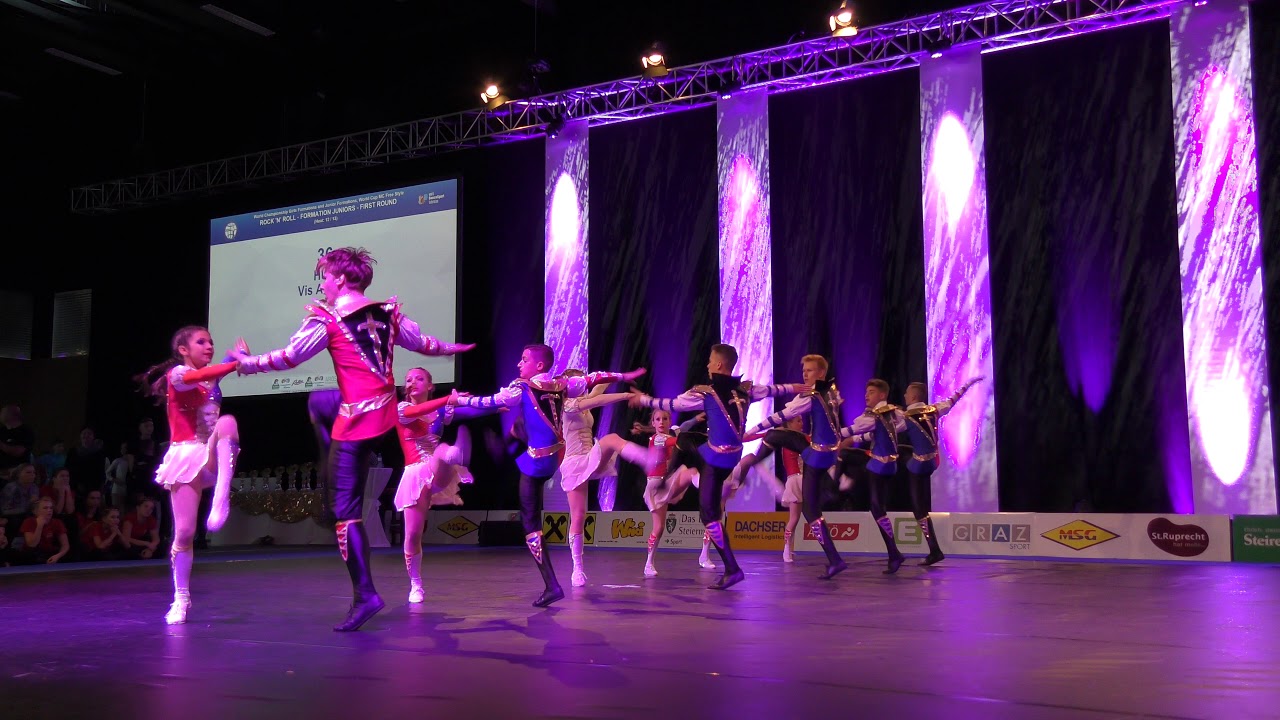 Acrobatic Rock'n'Roll World Championship Formation Juniors Graz 2018
