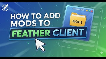 How to add mods to Feather client and to servers!