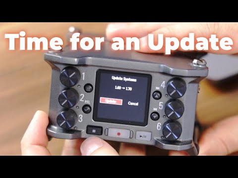 Video How to update the Zoom F6 Firmware to the latest... - youtube