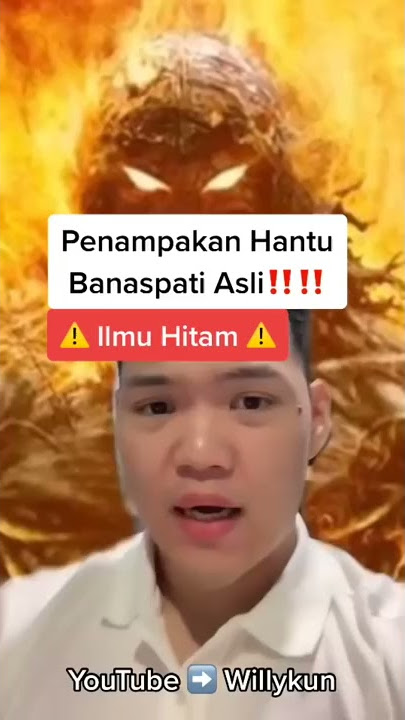 Penampakan hantu banaspati asli ‼️😱 Misteri ilmu hitam dibaliknya ⚠️ #Shorts #YouTubeShorts