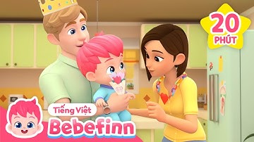 Nhạc Thiếu Nhi Dành Cho Gia Đình Yêu Thương🎶 | +Tuyển tập | Bebefinn Tiếng Việt - Nhạc thiếu nhi