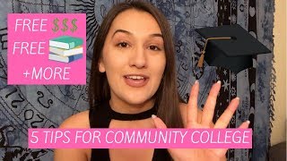 How to do Well in Community College | My Top 5 Tips and Advice