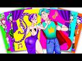 LILY LOVEBRAIDS GROW UP - Poppy Playtime 5 | Sticker Book DIY