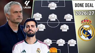 REAL MADRID 2026/2027 PREDICTED LINEUPS WITH BERNARDO SILVA ♦️ REAL MADRID TRANSFER RUMOUR NEWS 2026