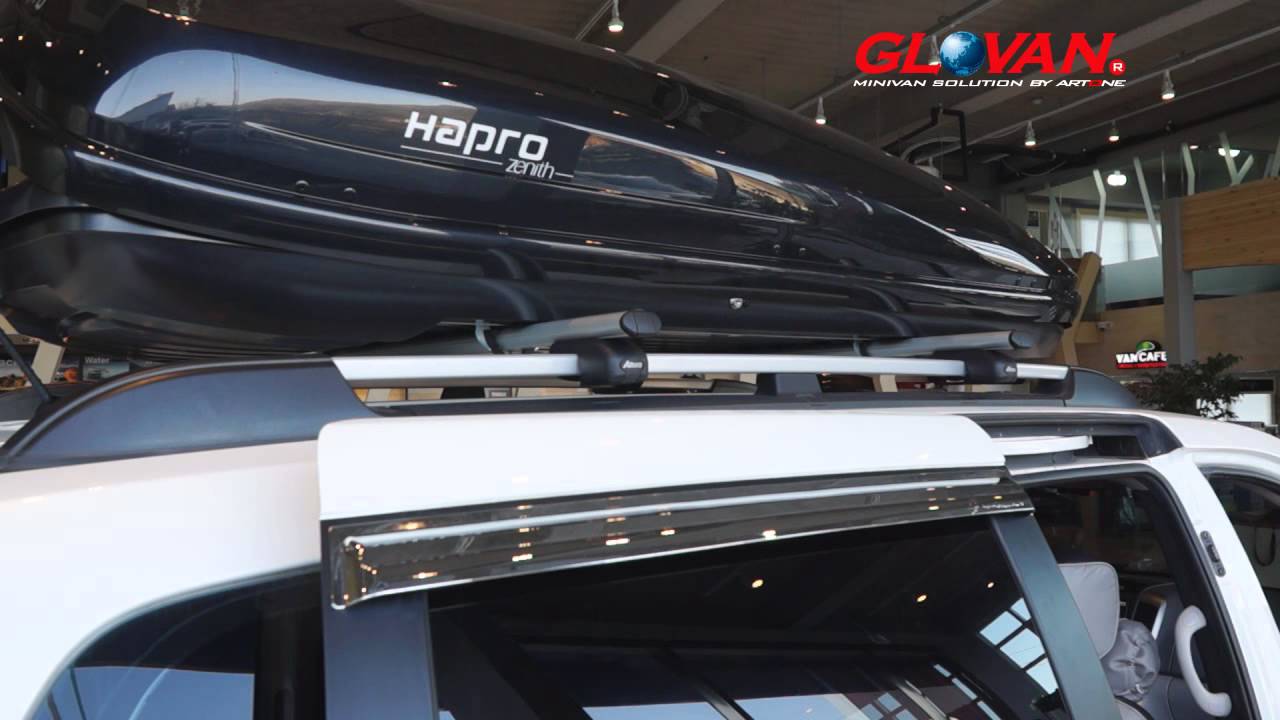 Glovan - 40) Hapro Zenith 8.5 Roof box
