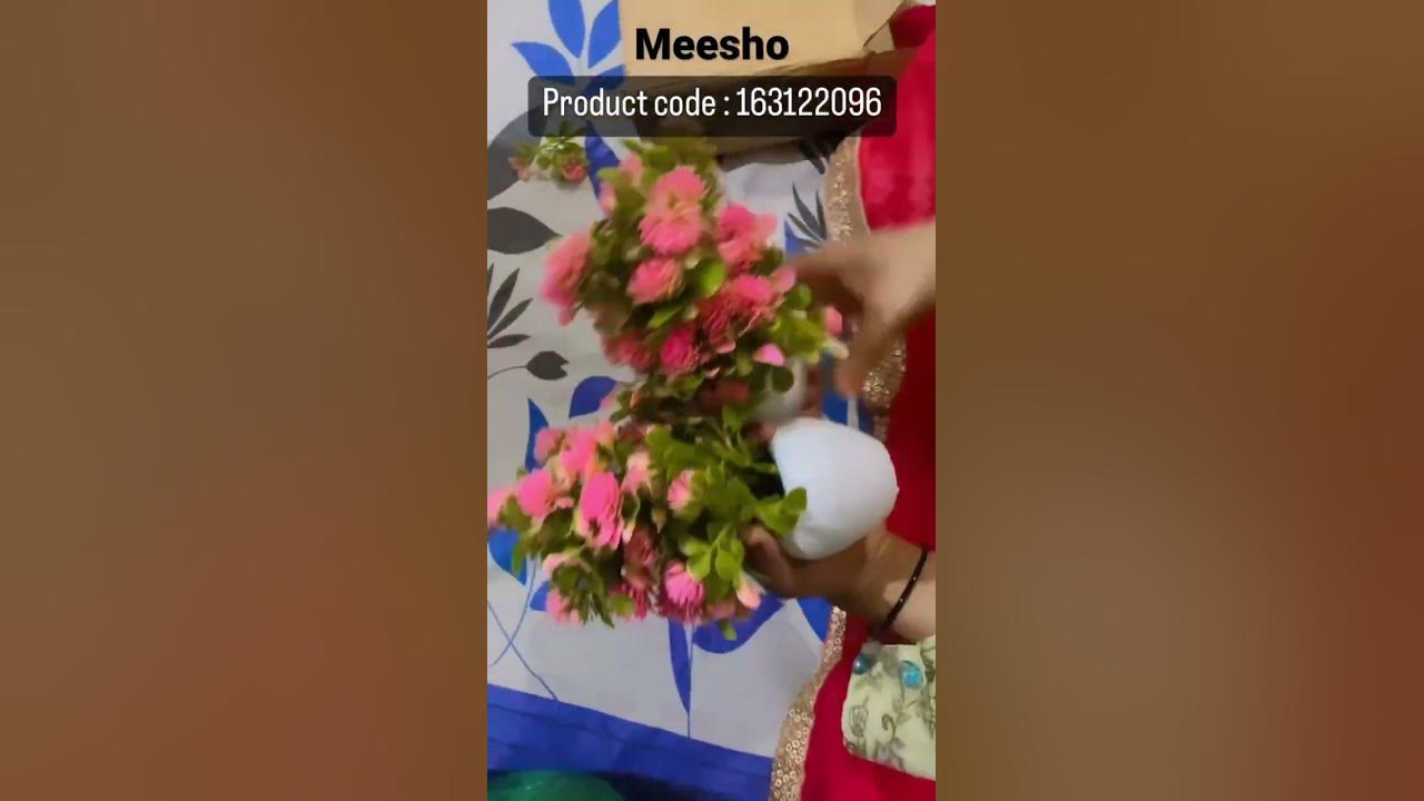 meesho-artificial-flower-pot-review-affordable-flowers-on-meesho
