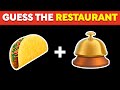 Guess the fast food restaurant by emoji  emoji quiz 2024