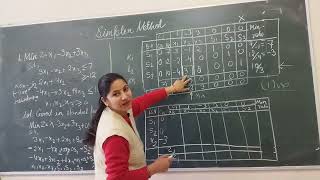 simplex method|Part -3|Minimum objective function| in hindi