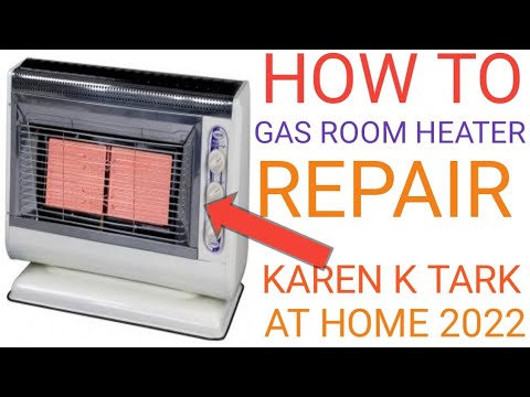 How to repair gas room heater at home 2022 - YouTube