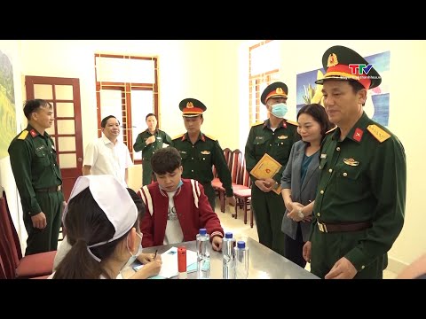 Video Kiểm tra công tác khám tuyển nghĩa vụ quân sự tại... - youtube