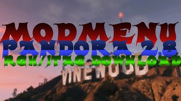 PANDORA 2.8 MOD MENU GTA V RGH/JTAG 1.27 + DOWNLOAD