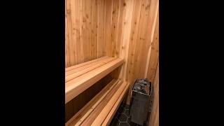 Custom Sauna Build in Master Bath Closet