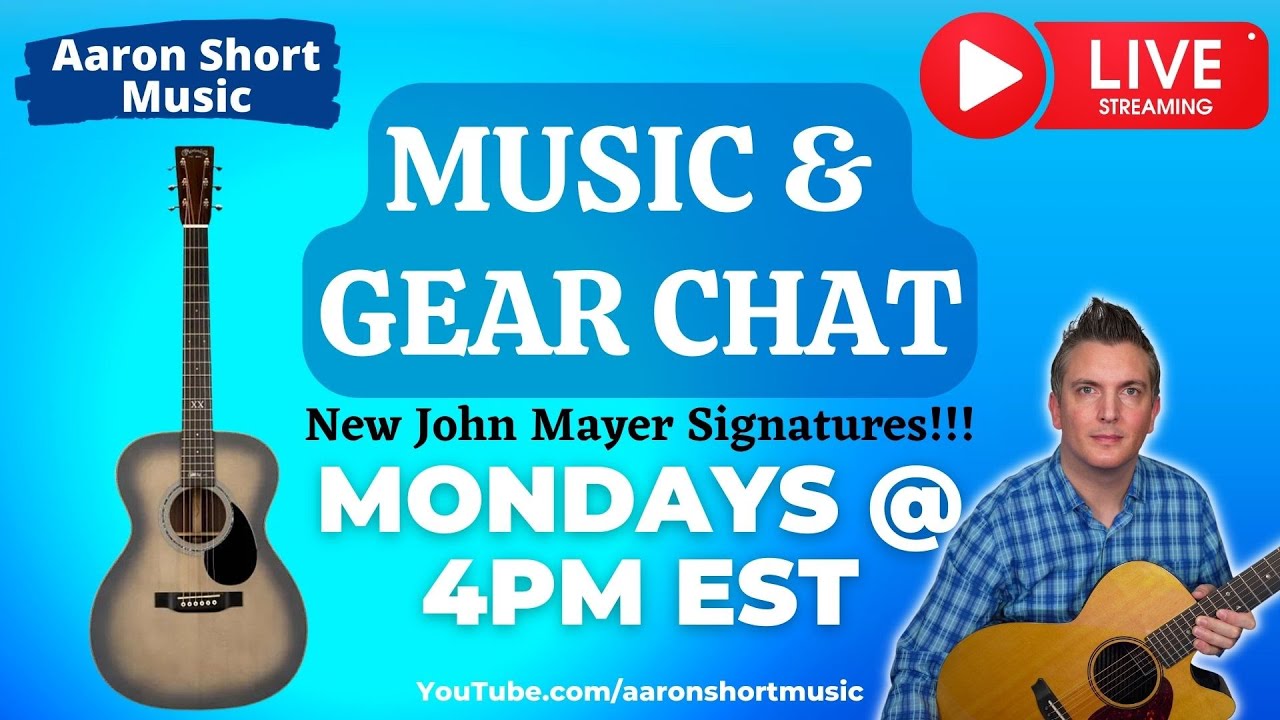 TWO New John Mayer Signature Martin Guitars & More Info On The LR