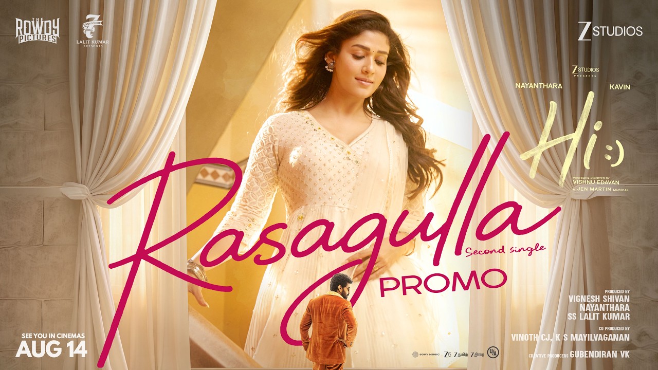 Rasagulla Song Promo | Hi | Nayanthara | Kavin | Jen Martin | Vishnu Edavan