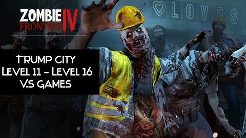 Zombie Frontier 4 Gameplay Level 11 - Level 16 Trump City ||  @realdrgamer
