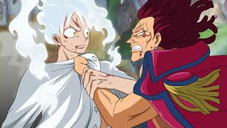 Luffy Gear 5 vs Xebec : Rock D. Xebec kneel under Luffy Haki Power | One Piece Fan Anime 4K