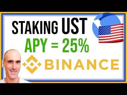   Staking UST Stable Coin At 25 On Binance